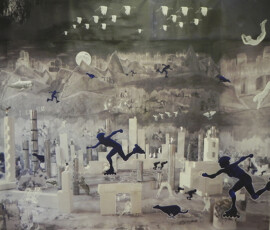 Stampa e tecnica mista su PVC, 284 x 290 *